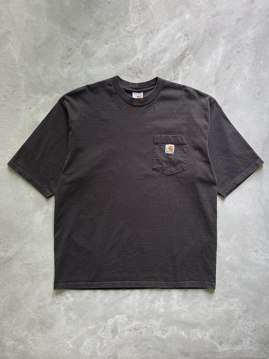 Black Carhartt Pocket T-Shirt - 90s - XL