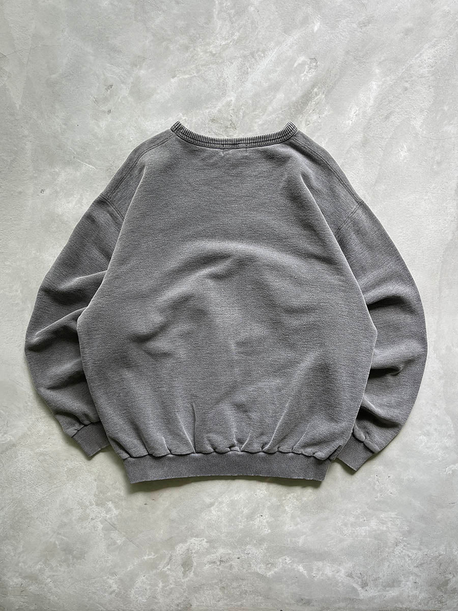Charcoal Grey Sweatshirt - 90s - XL